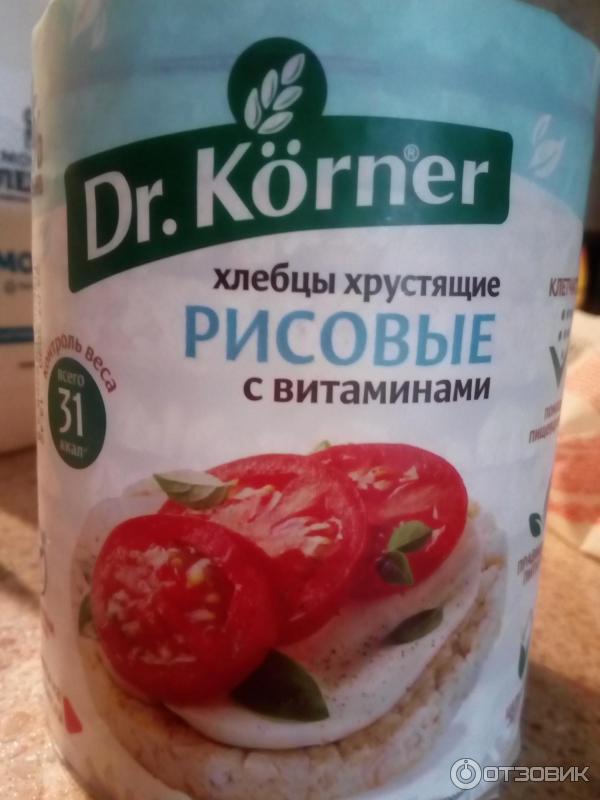 Хлебцы хрустящие Dr.Korner Рисовые фото