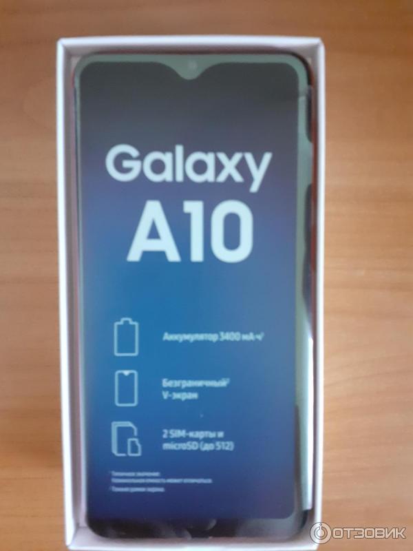 Сотовый телефон Samsung Galaxy A10 фото