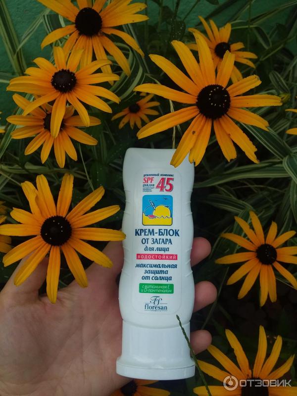 Floresan крем блок от загара spf 45