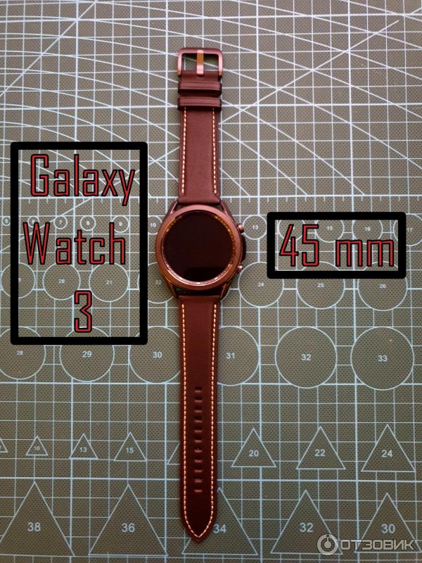 Смарт-часы Samsung Galaxy Watch3 45mm Черные (SM-R840N) фото