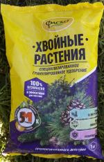 Специализированное гранулированное удобрение Фаско "Хвойные растения" фото