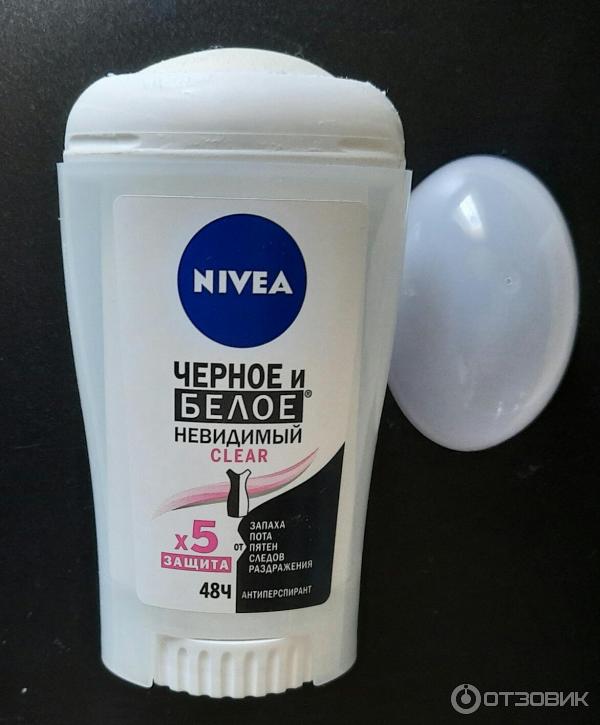 Антиперспирант Nivea Невидимая защита. Для черного и белого стик фото