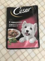 Корм для собак Cesar фото