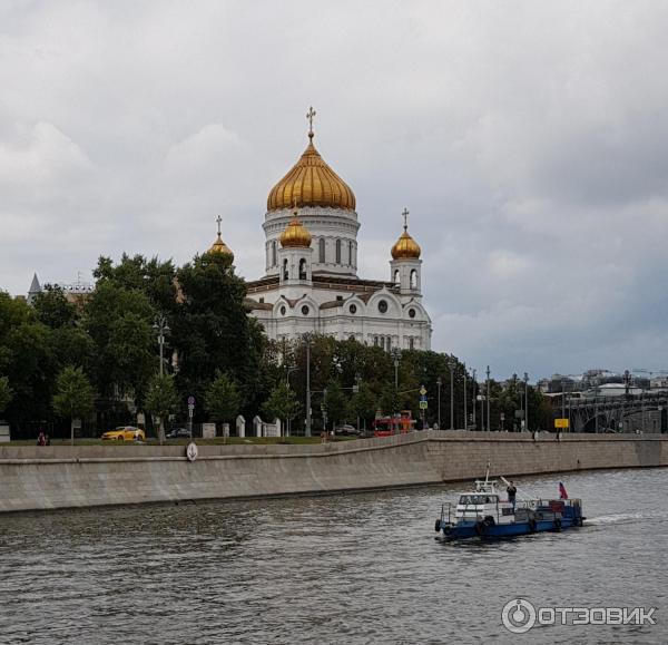 Прогулка на речном трамвайчике по Москве-реке (Россия, Москва) фото