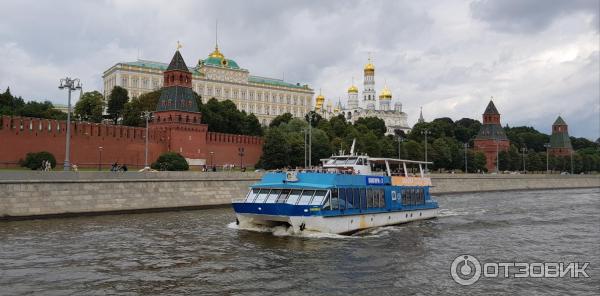 Прогулка на речном трамвайчике по Москве-реке (Россия, Москва) фото