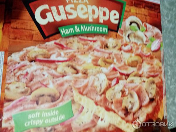 Пицца Dr. Oetker Guseppe Ветчина и грибы фото