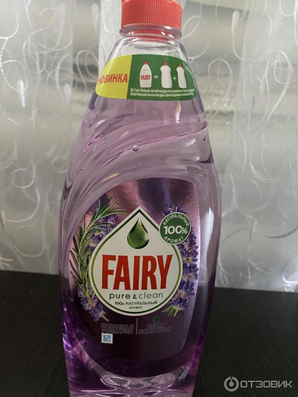 Средство для мытья посуды Fairy Pure&clean фото