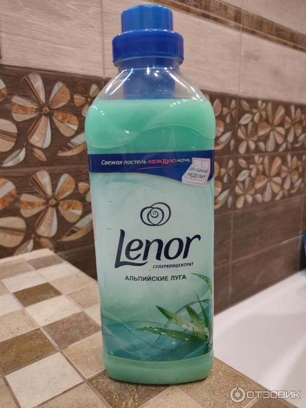 Концентрированный кондиционер для белья Lenor Альпийские луга фото