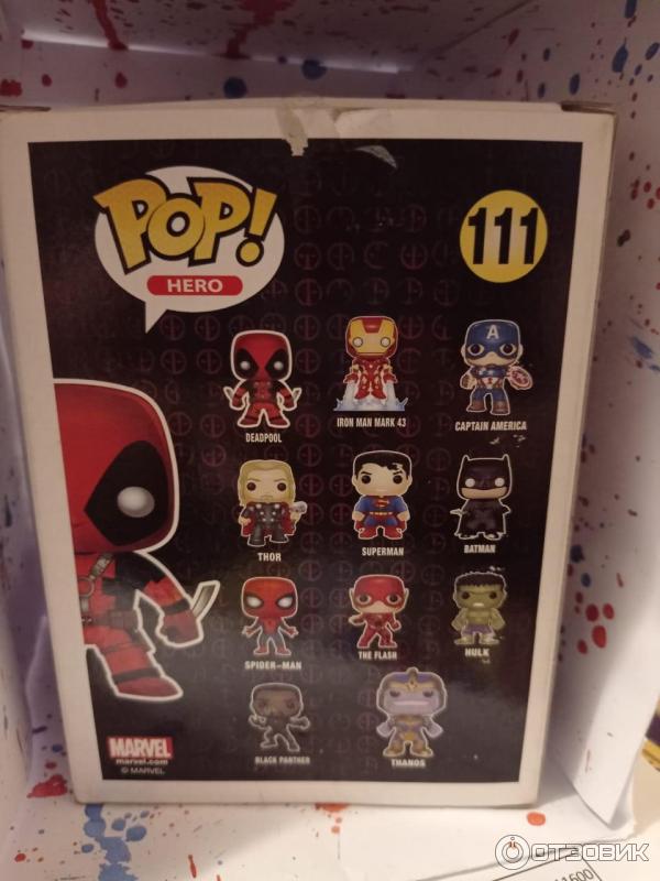 Фигурка Funko POP! DeadPool фото