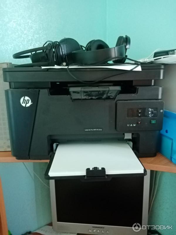 Лазерное МФУ HP LaserJet Pro MFP M125ra фото