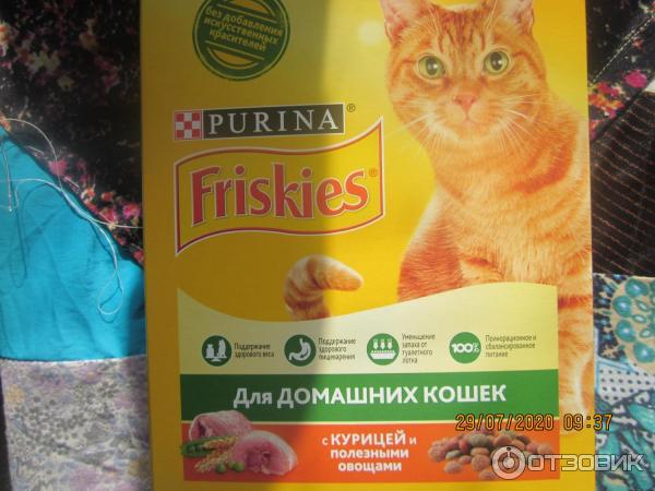 Сухой корм для кошек Purina Friskies фото