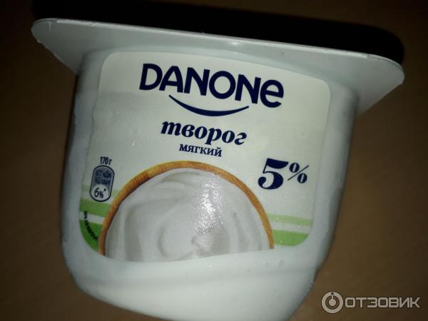 Творог мягкий Danone 5% фото