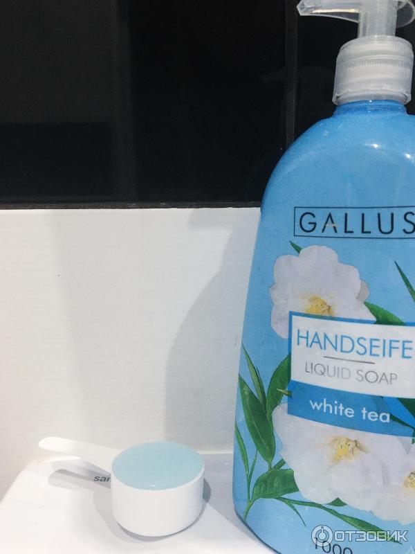 Крем мыло для рук Gallus White tea фото