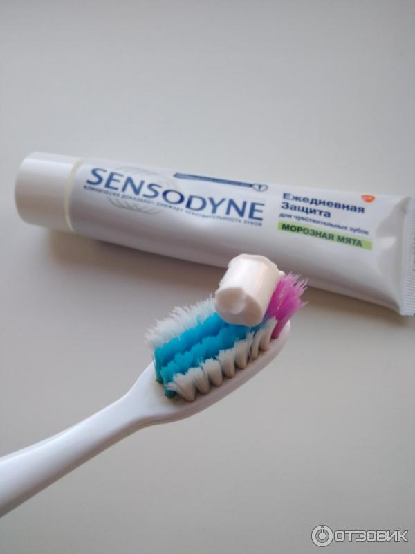 Зубная паста Sensodyne Ежедневная защита фото