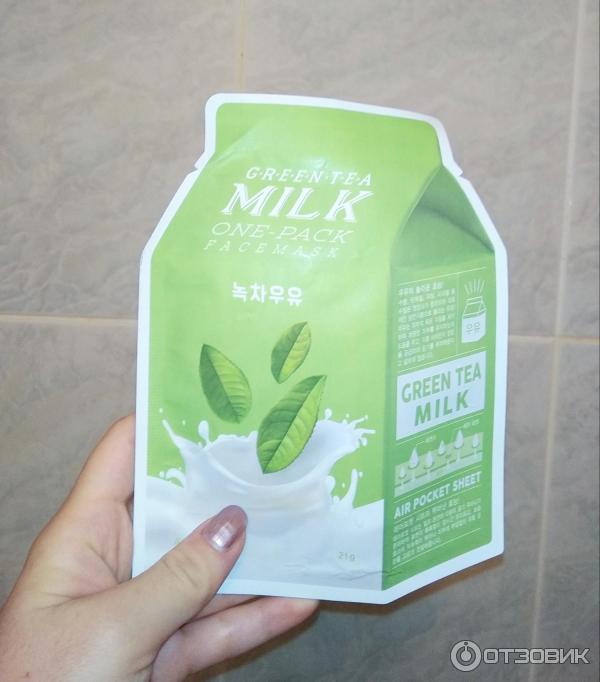 Тканевая маска для лица A Pieu Milk One-Pack