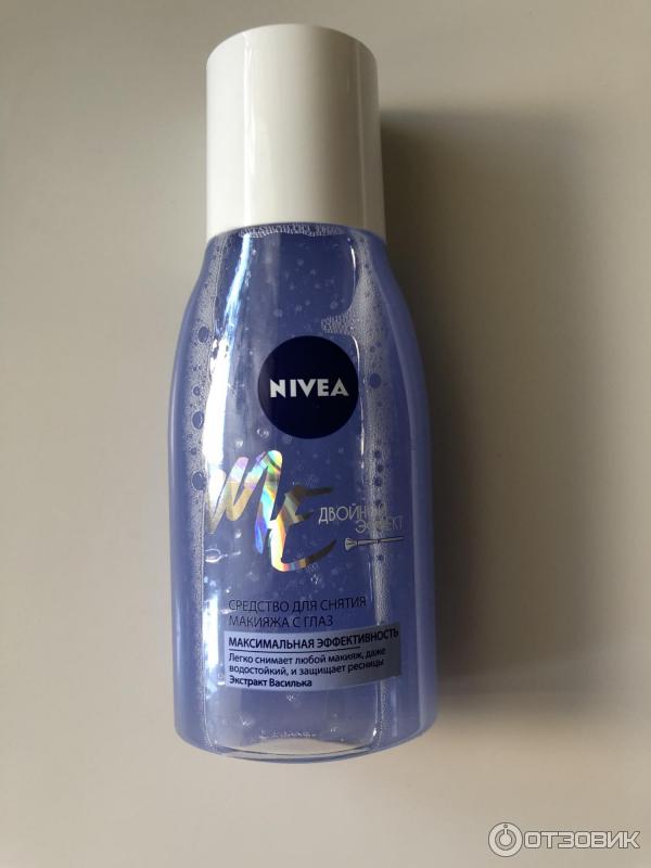 Средство для удаления макияжа с глаз Nivea Двойной эффект фото