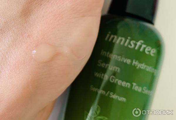 Интенсивная увлажняющая сыворотка Innisfree Green Tea Seed Serum фото