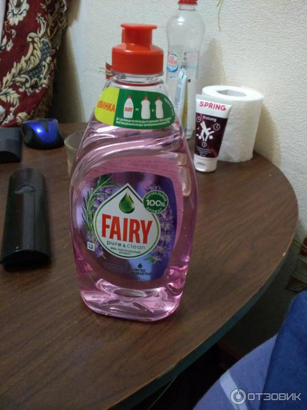 Средство для мытья посуды Fairy Pure&clean фото