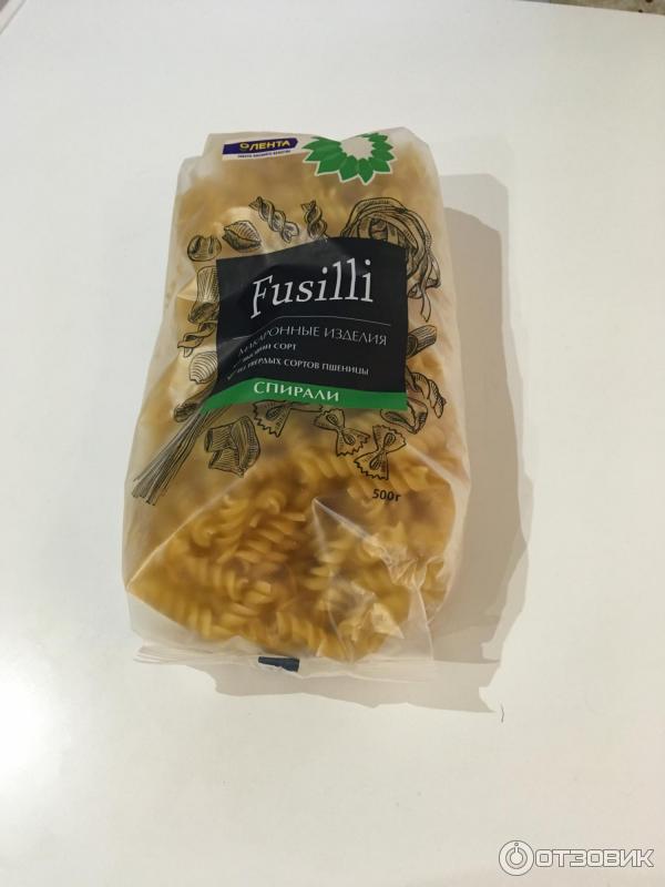 Макаронные изделия Лента Fusilli фото