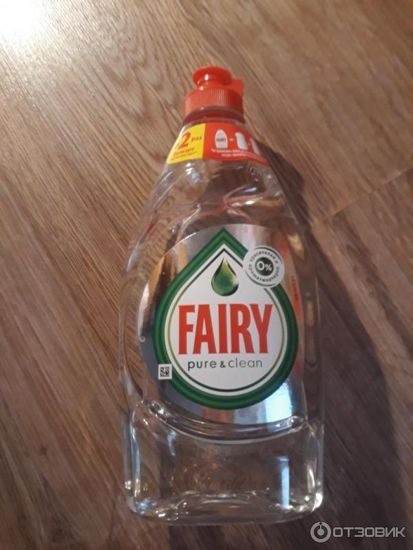 Средство для мытья посуды Fairy Pure&clean фото