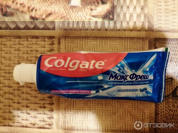 Зубная паста Colgate Max Fresh С освежающими кристаллами фото