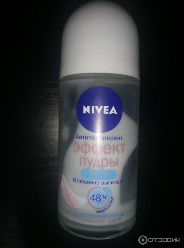 Шариковый дезодорант-антиперспирант Nivea Эффект пудры фото