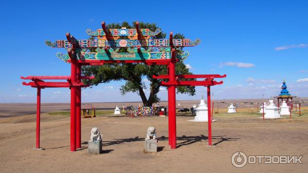 Комплекс Одинокий тополь (Россия, Калмыкия) фото