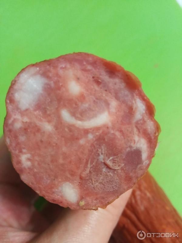 Отзыв о Колбаса полукопченая Мясная ферма "Краковская" | Колбаса на ...