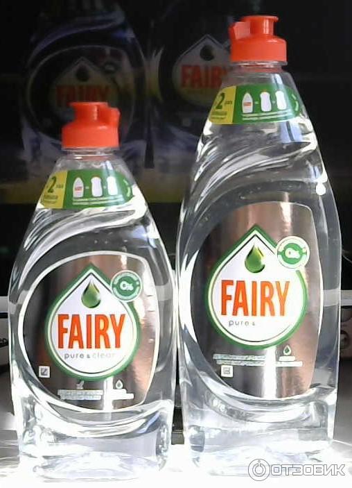 Fairy pure clean 450 мл и 650 мл