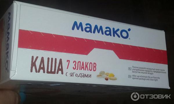 Каша Мамако 7 злаков с ягодами фото