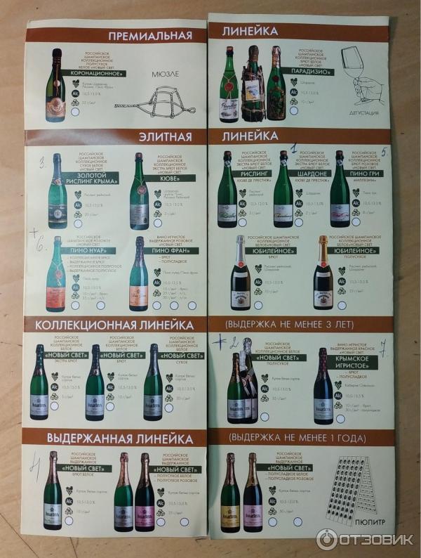 Шампанское Новый Свет Paradisio Купить