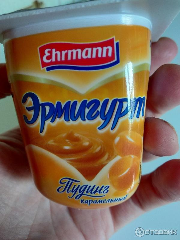 Пудинг Ehrmann Эрмигурт фото