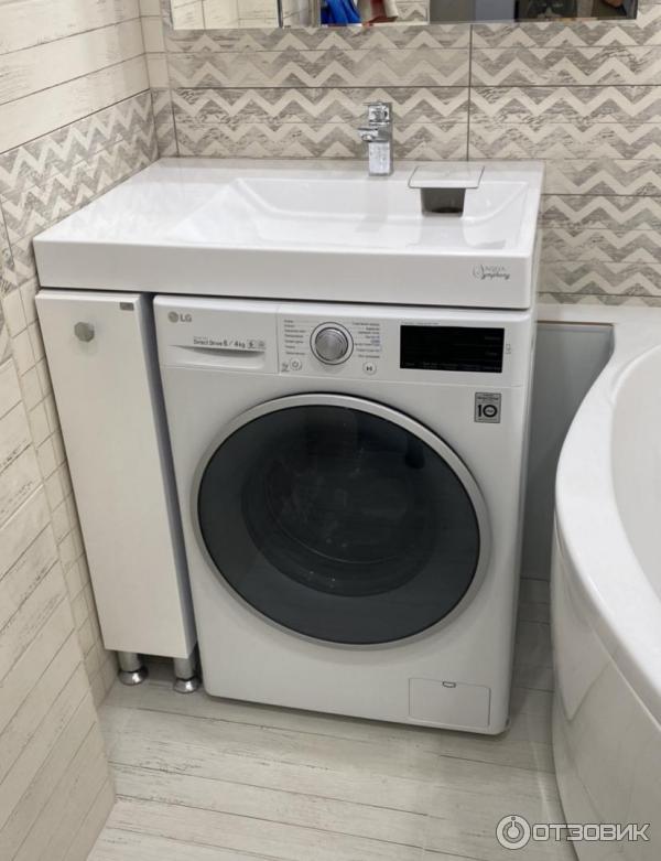 РАКОВИНА НАД СТИРАЛЬНОЙ МАШИНОЙ SOLO BLUES 80X55 (СОЛО БЛЮЗ) фото