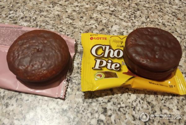 Печенье Lotte Choco Pie фото