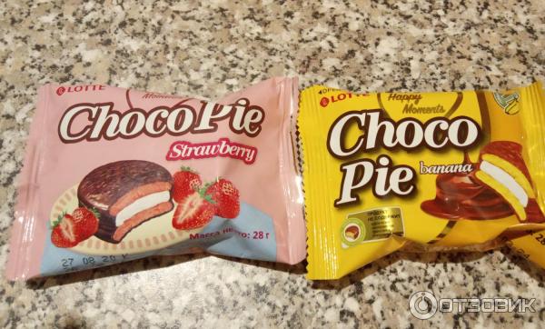 Печенье Lotte Choco Pie фото