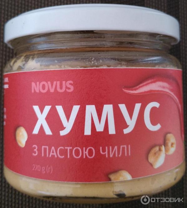 Хумус Novus с пастой чили фото