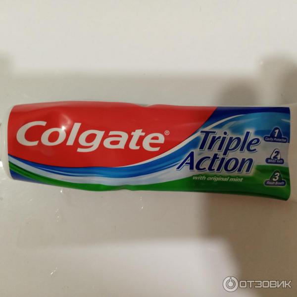 Зубная паста Colgate Triple Action oridginal mint