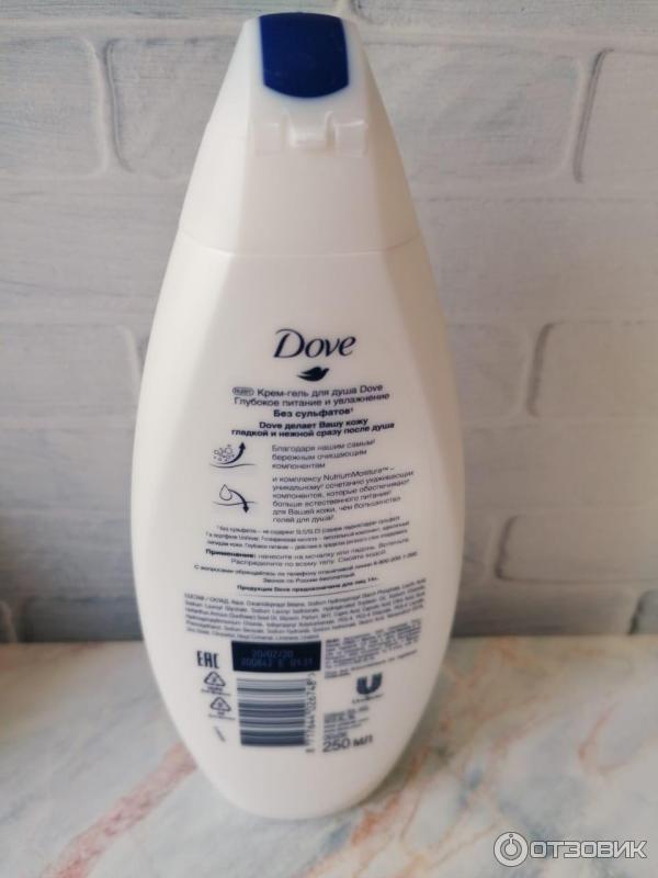 Гель для душа Dove Deeply Nourishing фото