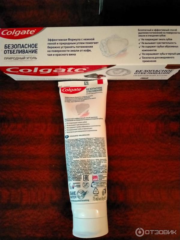 Зубная паста Colgate Безопасное отбеливание фото