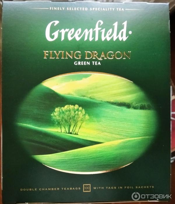 Китайский зеленый чай Greenfield Flying Dragon фото