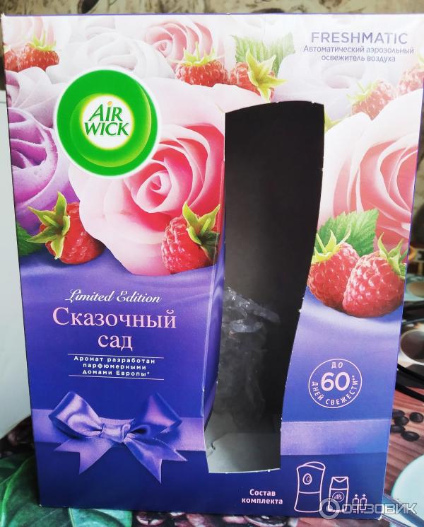 Автоматический освежитель воздуха Air Wick FreshMatic Limited Edition Сказочный сад фото