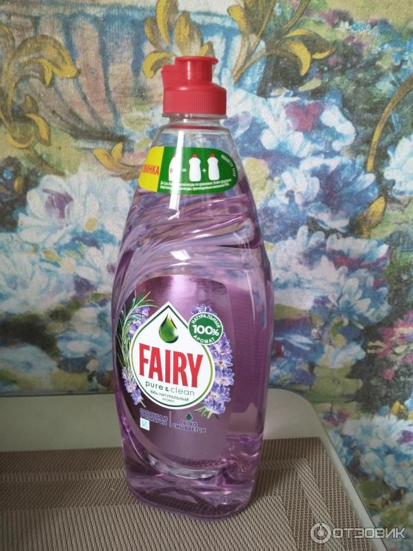 Средство для мытья посуды Fairy Pure&clean фото