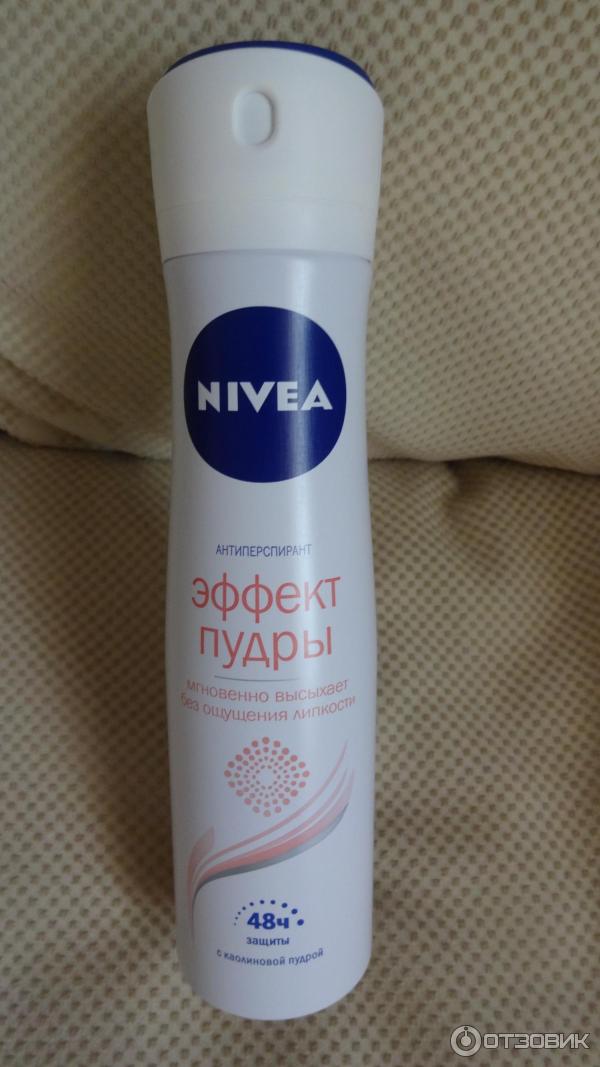 Дезодорант-антиперспирант Nivea Эффект пудры спрей фото