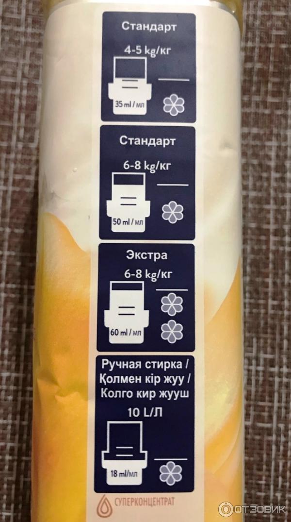 Суперконцентрат Lenor La Precieuse фото