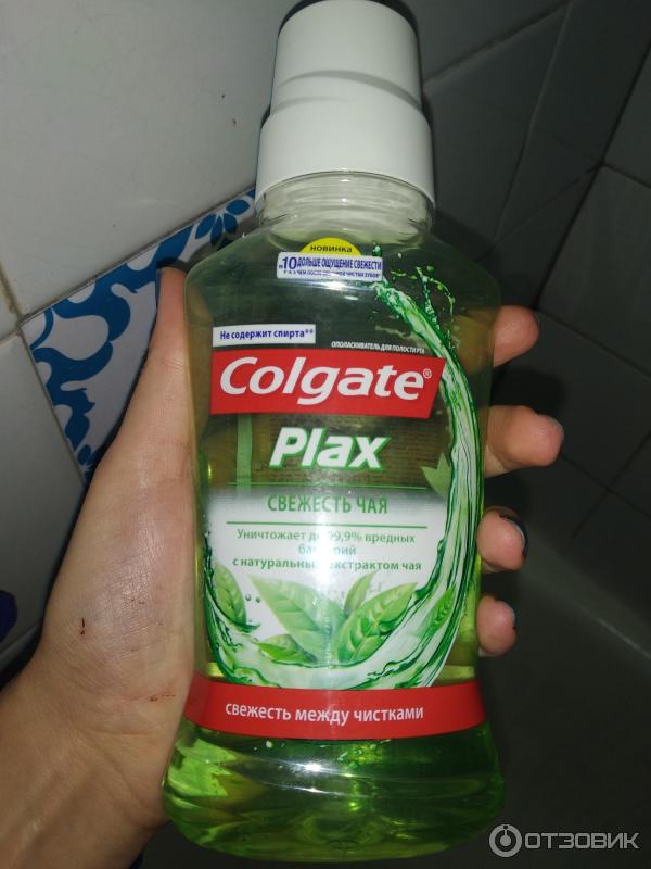 Ополаскиватель для полости рта Colgate Plax Свежесть чая фото