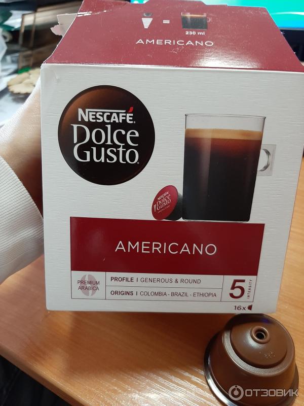 Кофе в капсулах Nescafe Dolce Gusto Americano фото