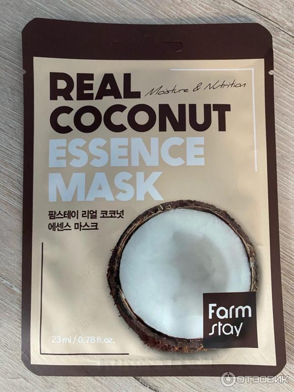 Тканевая маска для лица Farm Stay Real Coconut фото