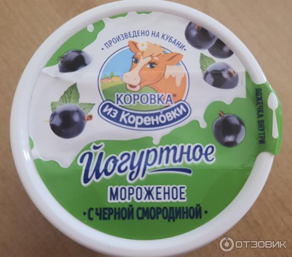 Кисломолочное мороженое Коровка из Кореновки Йогуртное фото