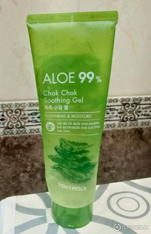 Гель для лица и тела Tony Moly Aloe 99% Chok Chok Soothing Gel фото