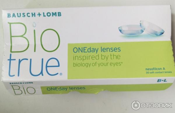 Однодневные контактные линзы Bausch&Lomb Biotrue ONEday фото